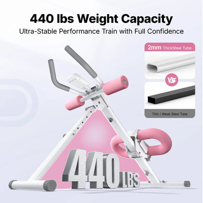 Summervibes 10-Level Adjustable Ab Trainer